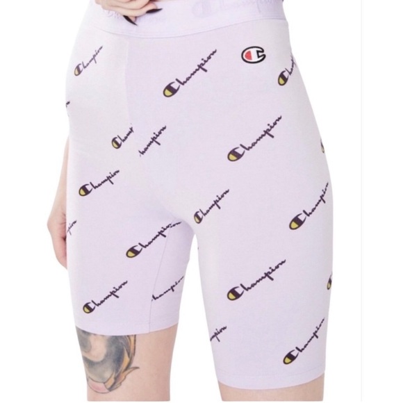 NWT-Champion Biker Shorts - Picture 1 of 4